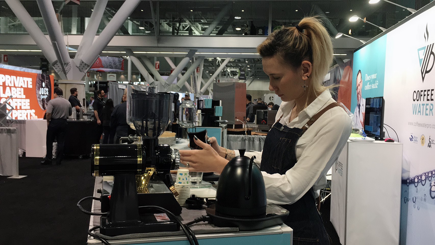 Introducing COFFEE WATER at the Specialty Coffee Expo in Boston 2019